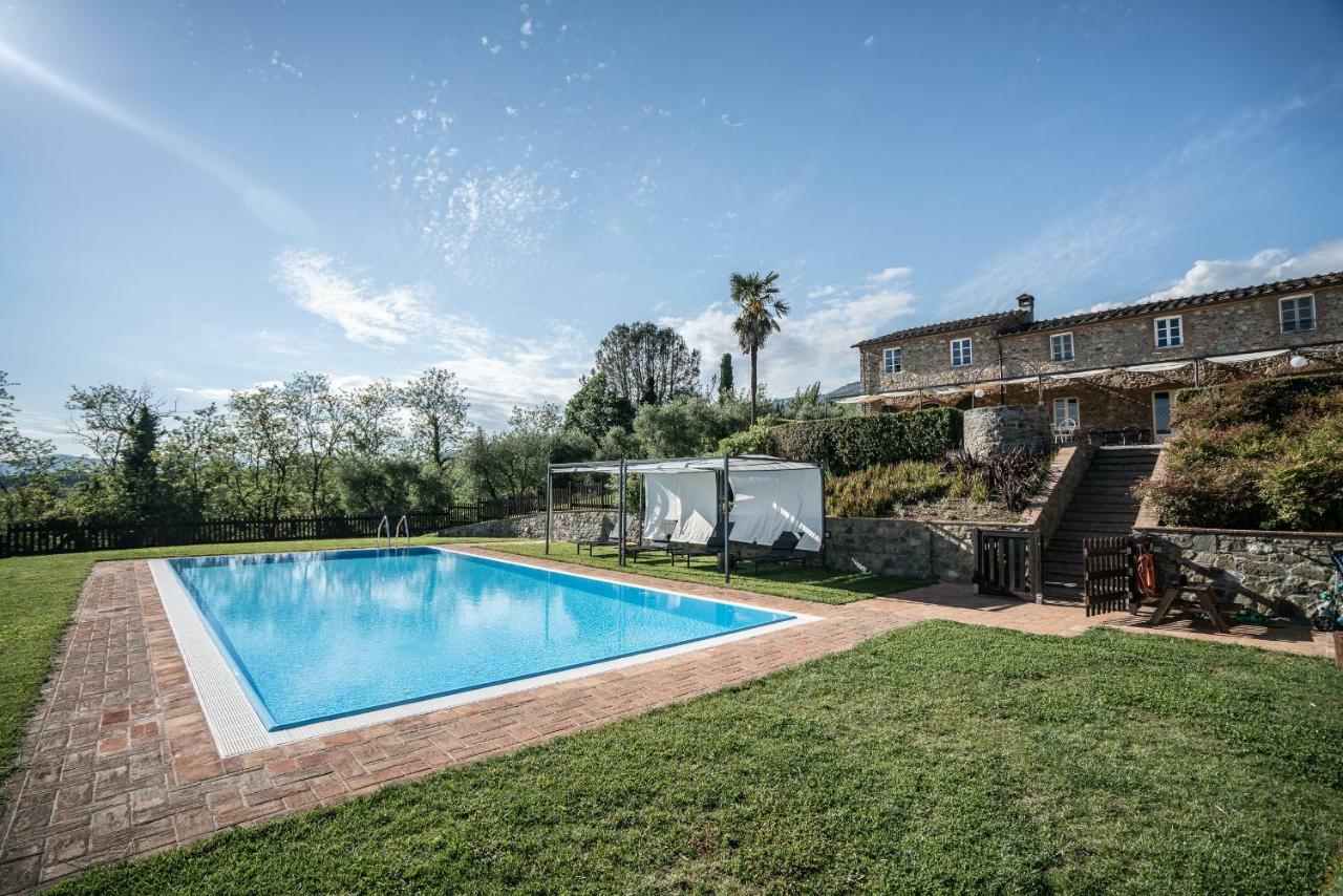 Accogliente Alloggio Con Vista E Piscina 루카 외부 사진